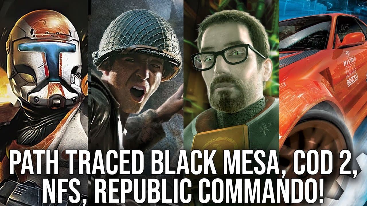 Digital Foundry belicht spectaculaire RTX Remix transformaties in lopende ModDB competitie