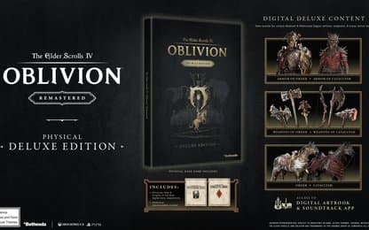 The Elder Scrolls IV: Oblivion Remastered is vanaf nu fysiek verkrijgbaar
