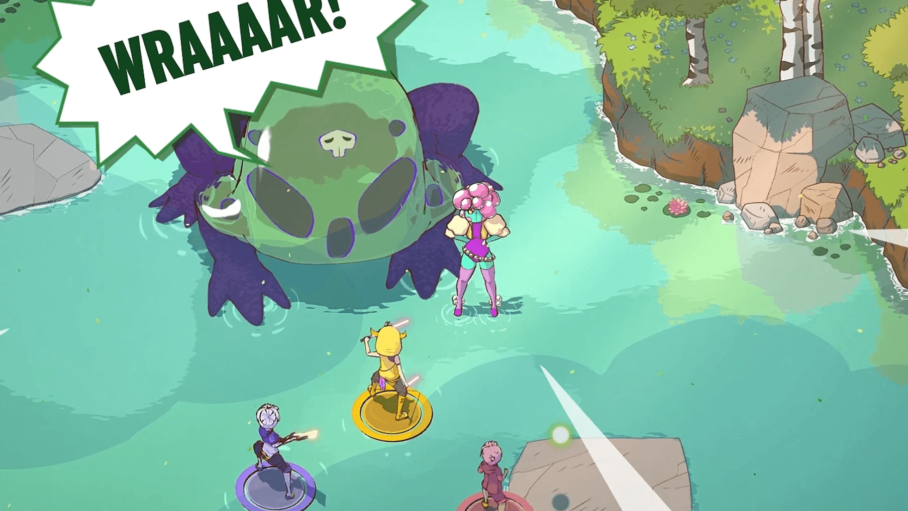 Verken een nieuwe planeet in Go Fight Fantastic