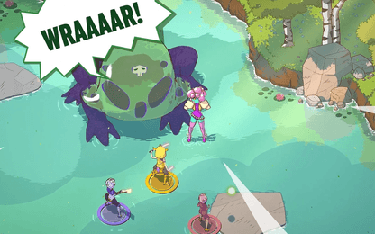 Verken een nieuwe planeet in Go Fight Fantastic