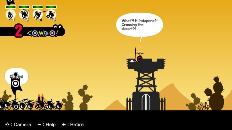 patapon 1+2 replay review screenshot