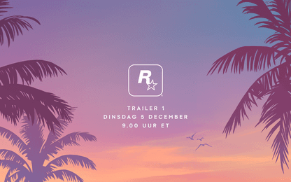 De eerste trailer van Grand Theft Auto VI kun je dinsdag hier zien