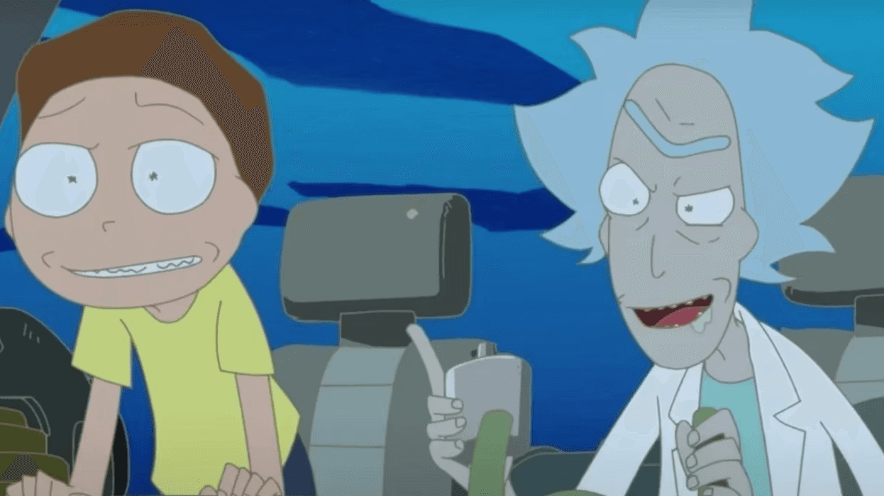 Hier is een sneak peak van Rick & Morty: The Anime