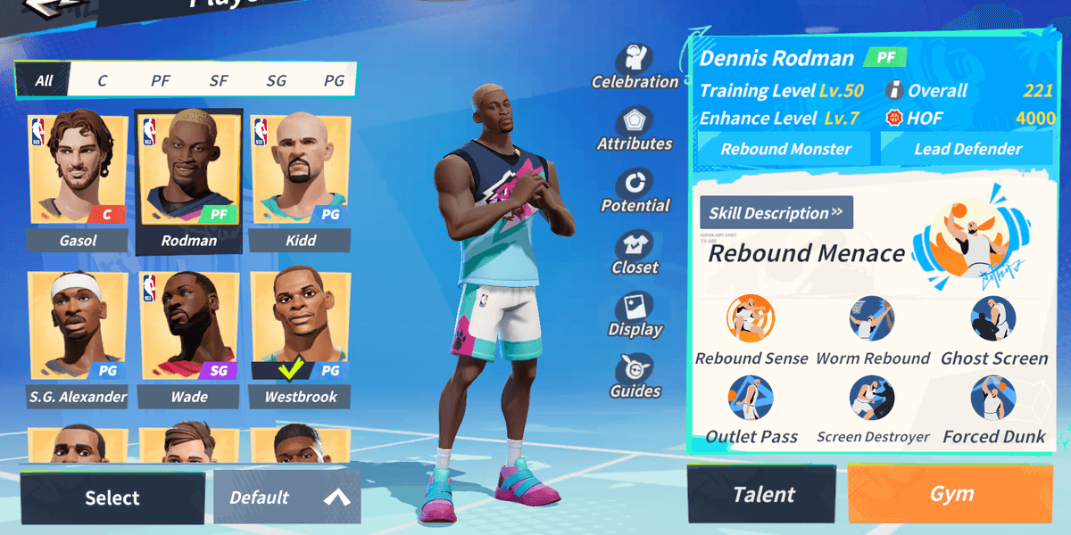 Opgepast! Dennis Rodman komt naar Dunk City