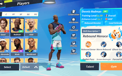 Opgepast! Dennis Rodman komt naar Dunk City