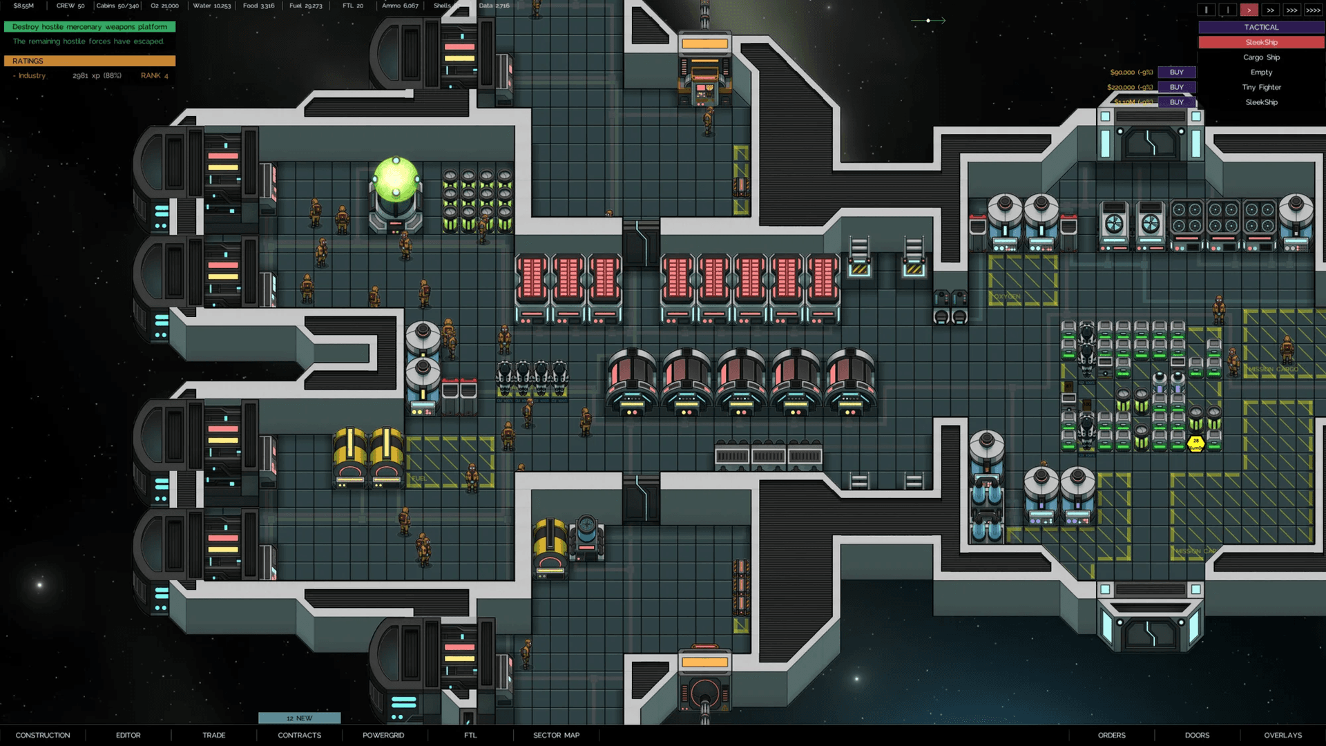 Waan je in de rol van Captain Kirk in The Last Starship