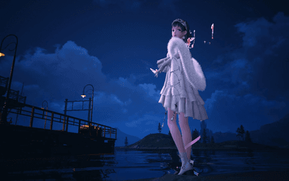 Organiseer een danswedstrijd in het nieuwe gebied in Infinity Nikki