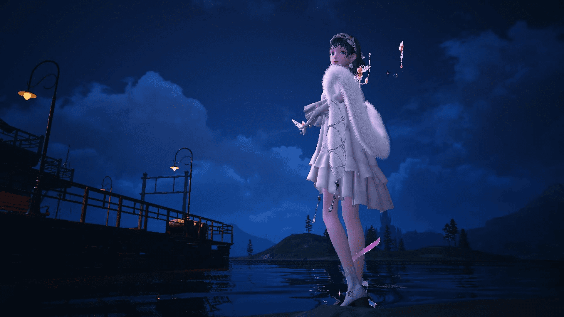 Organiseer een danswedstrijd in het nieuwe gebied in Infinity Nikki