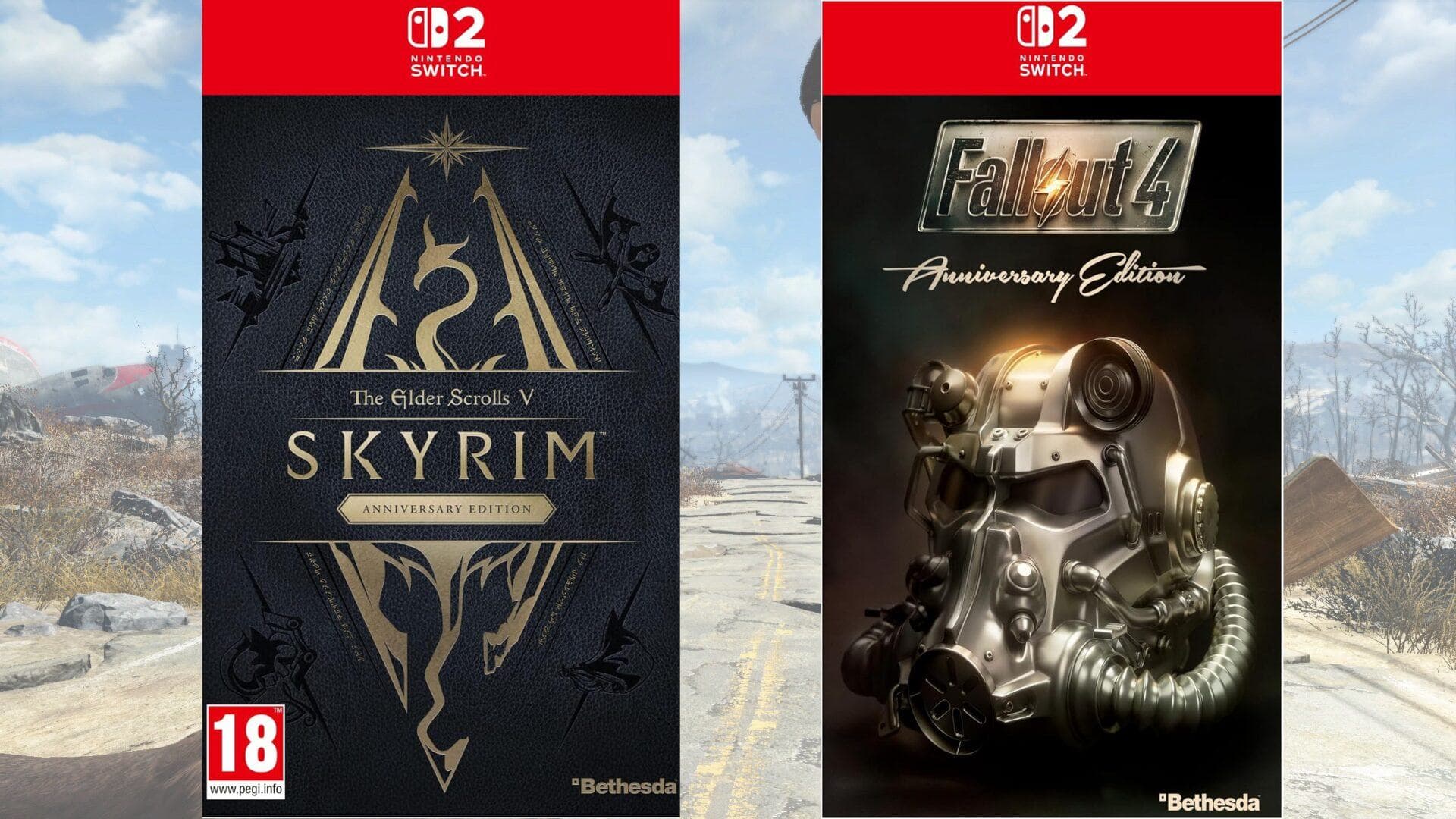 Bethesda’s “fysieke” Switch 2-releases zijn lege doosjes met downloadcode