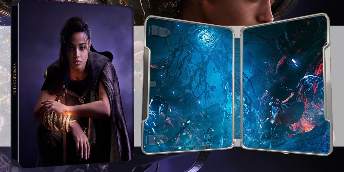 Steelbooks van Forspoken duiken op in het vuilnis