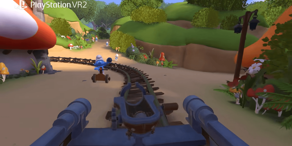 The Smurfs DLC is uitgebracht voor Epic Roller Coasters:
