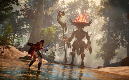 Eternal Strands doet een beetje denken aan Shadow of the Colossus