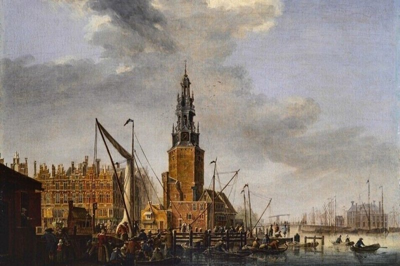 Amsterdam Skyline van de Gouden Eeuw