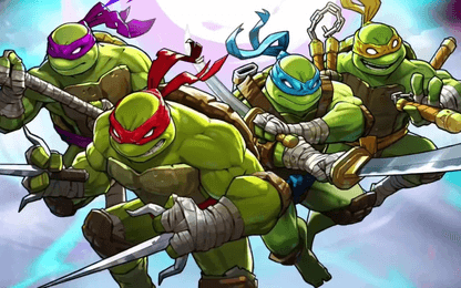 Draag jouw favoriete turtle op je borst met de nieuwe shirts van Qwertee