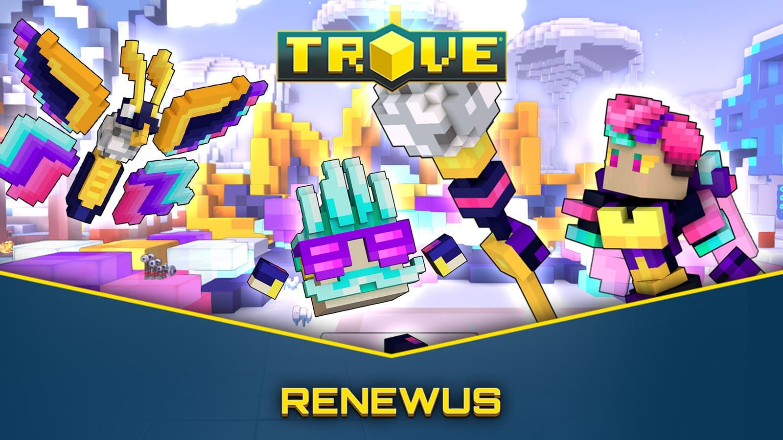 Het nieuwjaarsevenement van Trove is live