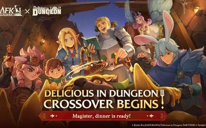 AFK Journey en Delicious in Dungeon gaan een samenwerking aan
