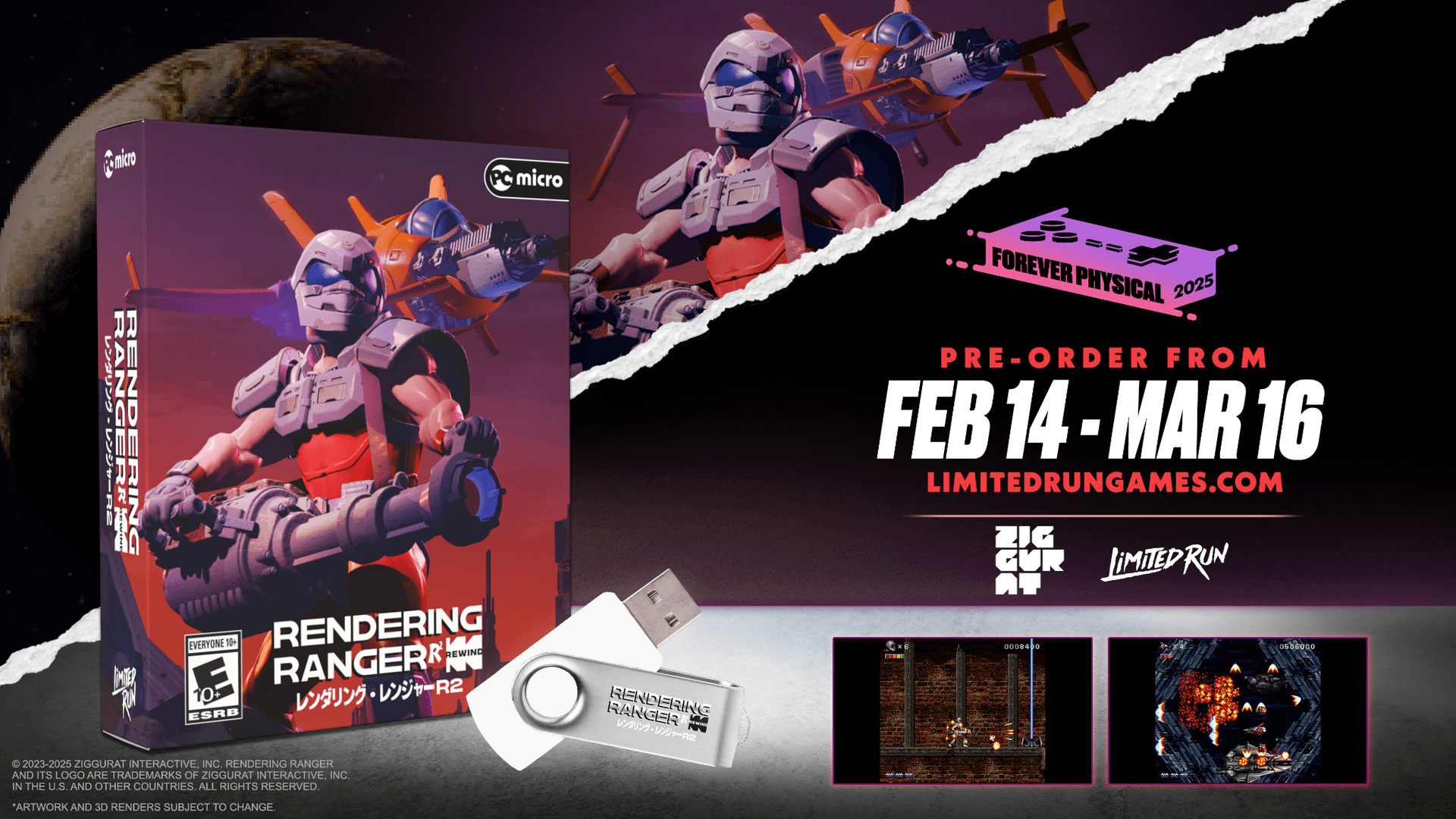 Limited Run Games komt met fysieke edities voor Rendering Ranger: R²