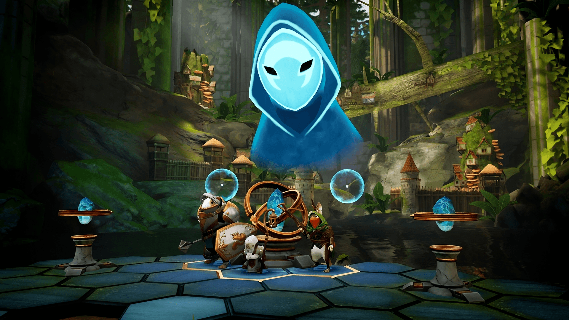 Glassbreakers: Champions of Moss is een multiplayer game in de wereld van Moss