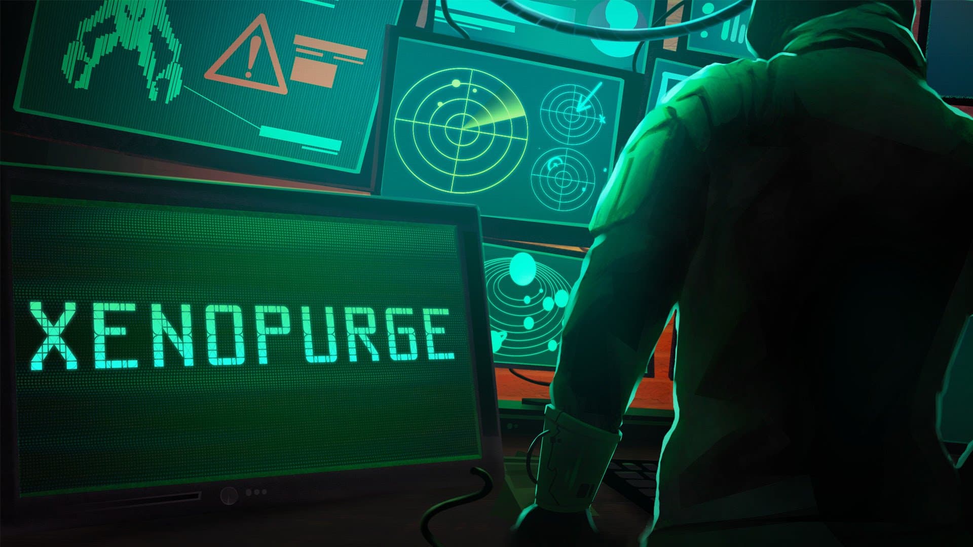 Met Xenopurge bestuur je een militaire eenheid met een stel oude CRT monitoren