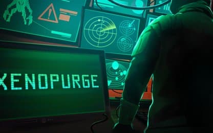 Met Xenopurge bestuur je een militaire eenheid met een stel oude CRT monitoren