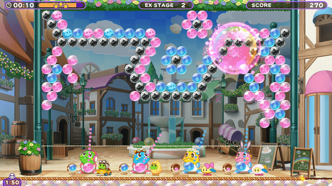 Met Puzzle Bobble Everybubble! krijg je in ieder geval genoeg levels