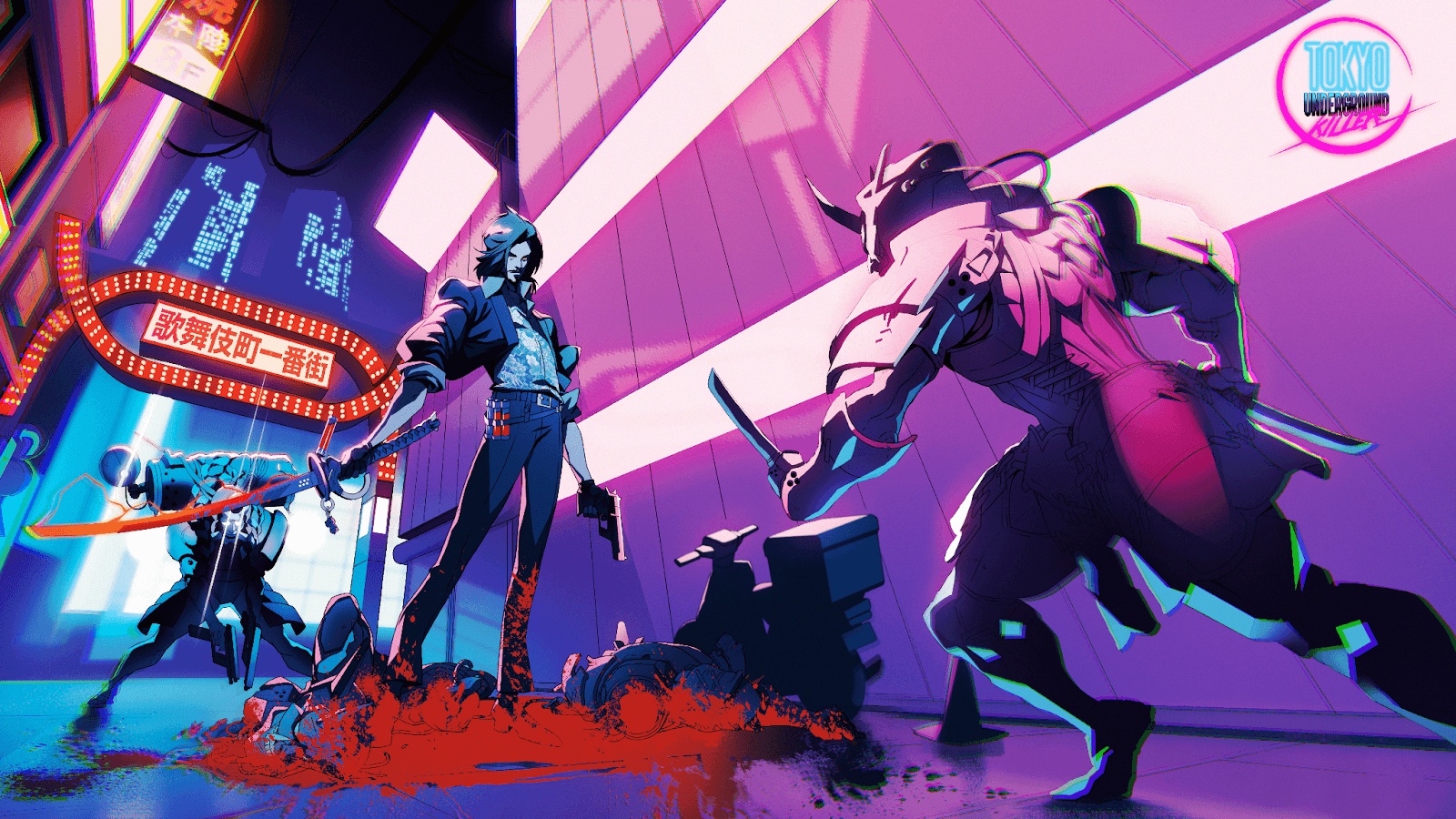 In Tokyo Underground Killer hoef je jouw Katana niet thuis te laten