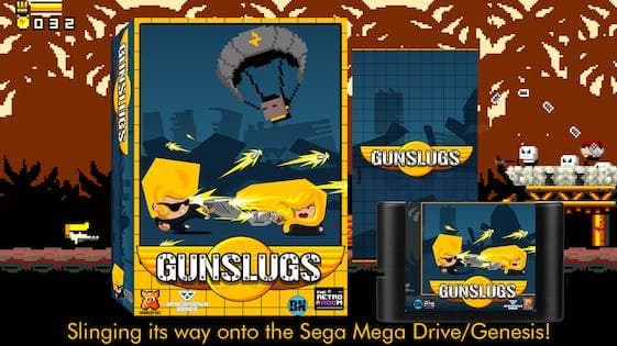 Gunslugs komt uit op de Sega Mega Drive
