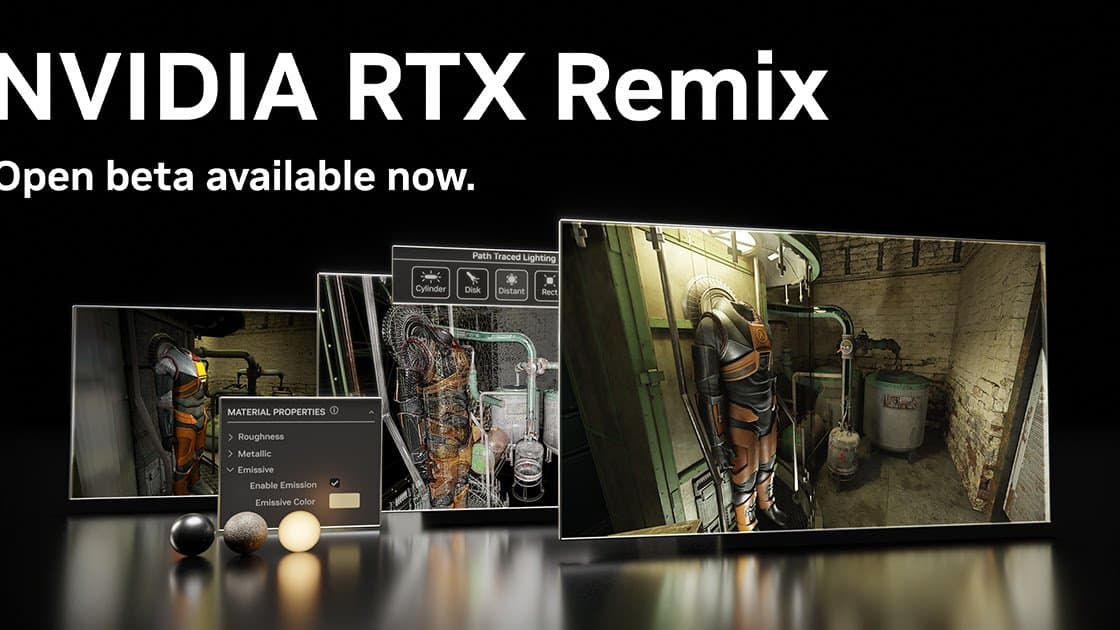Met de beta van NVIDIA RTX Remix kunnen modders ook oudere games van ray tracing voorzien