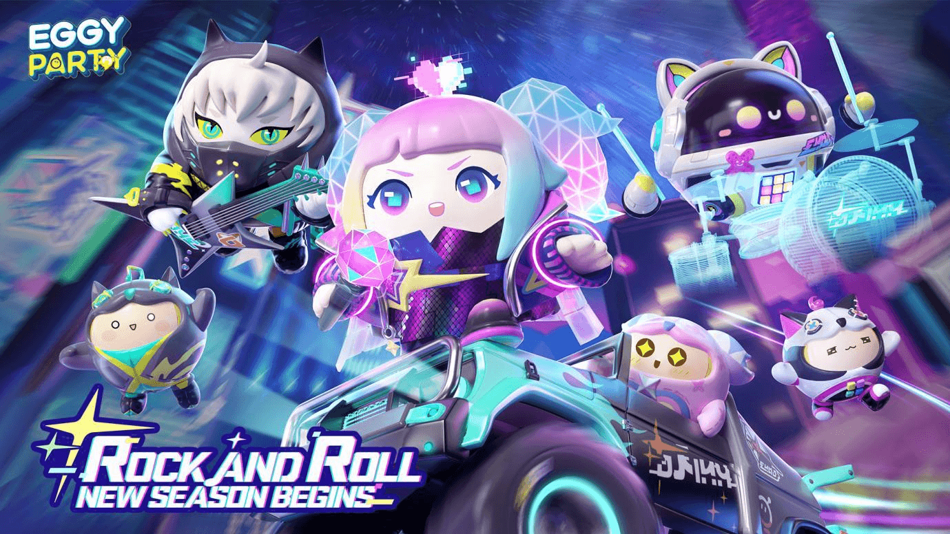 Doe mee aan het Rock en Roll-evenement van Eggy Party