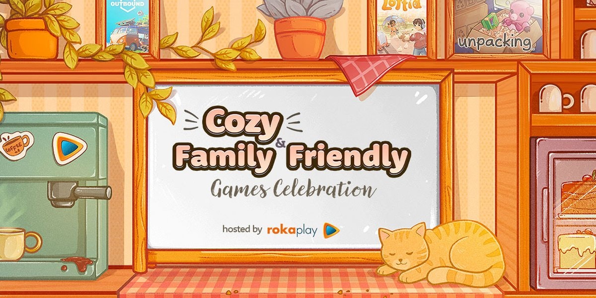 Eer de rustige games tijdens de Cozy & Family Friendly Games Celebration 2025