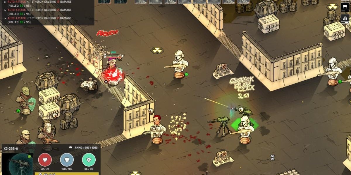 Space Scum is een tactical RPG in een dystopische wereld