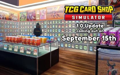 TCG Card Shop Simulator versie 1.0 verschijnt op 15 september voor pc en consoles