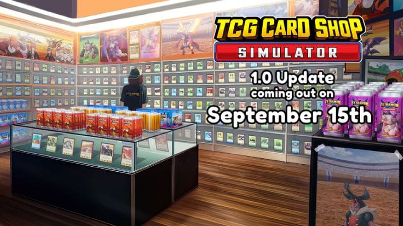 TCG Card Shop Simulator versie 1.0 verschijnt op 15 september voor pc en consoles