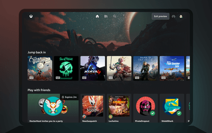 Nieuwe Xbox Cloud Gaming UI sorteert voor op het tonen van reclames