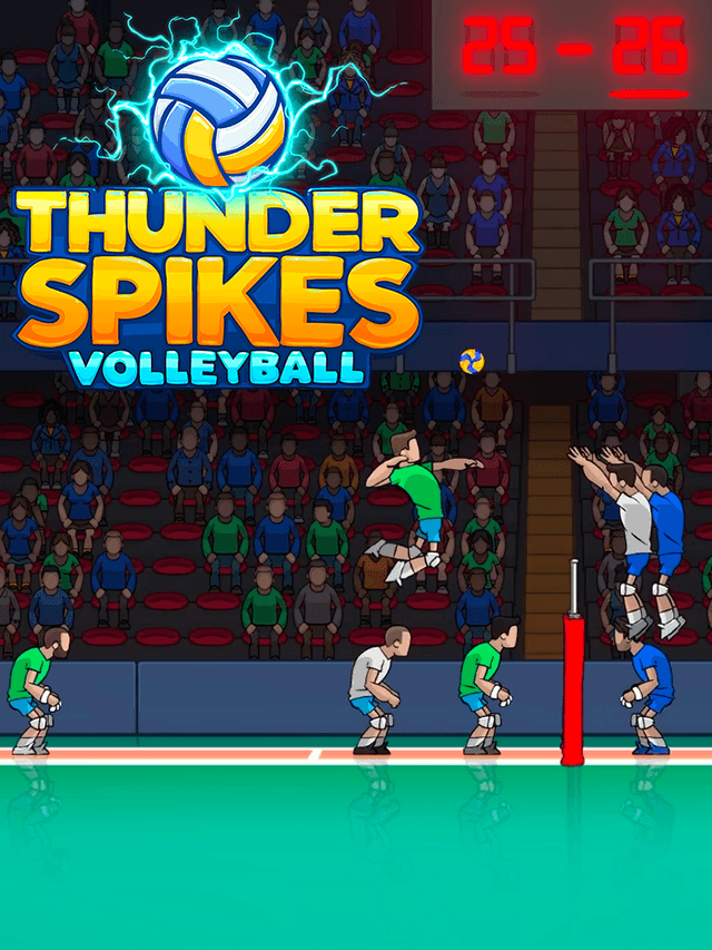 Cover van Thunder Spikes Volleyball